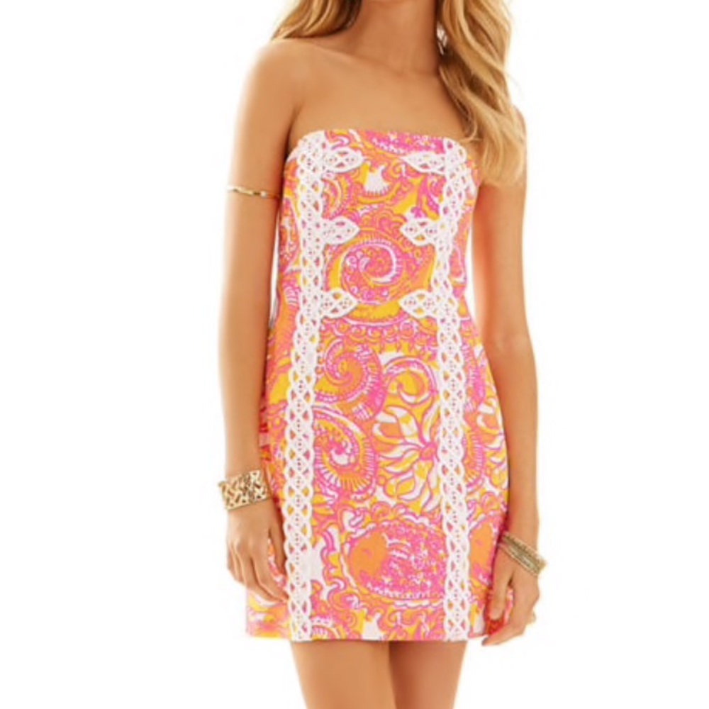 Lilly Pulitzer sea and be seen tansy dress